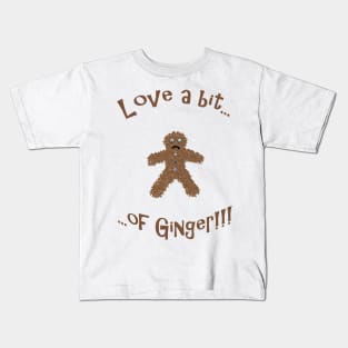 Gingerbread Man made from Gingerbread Men & Women Kids T-Shirt